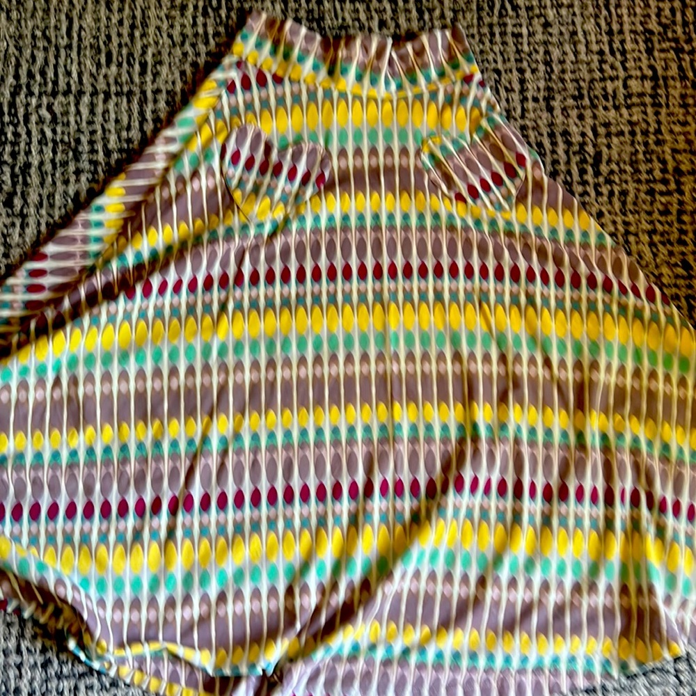 Effie’s Heart Colorful Midi Skirt
